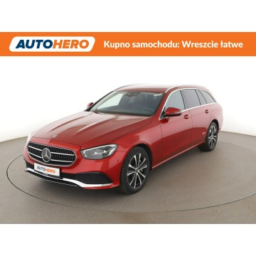 Mercedes E 300 - FV23% PHEV skóra virtual cocpit kamery el. fotele z pamięcią MBUX ACC