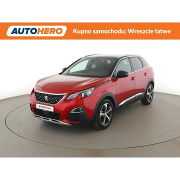 Peugeot 3008 - GT Line, Ledy, navi, kamera, alcantara, czarny sufit, virtual