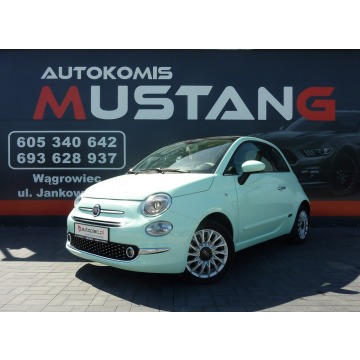 Fiat 500 - 1.2 Benzynka 69 Ps*Panorama*Klimatyzacja*Elektryka*Tempomat*PDC