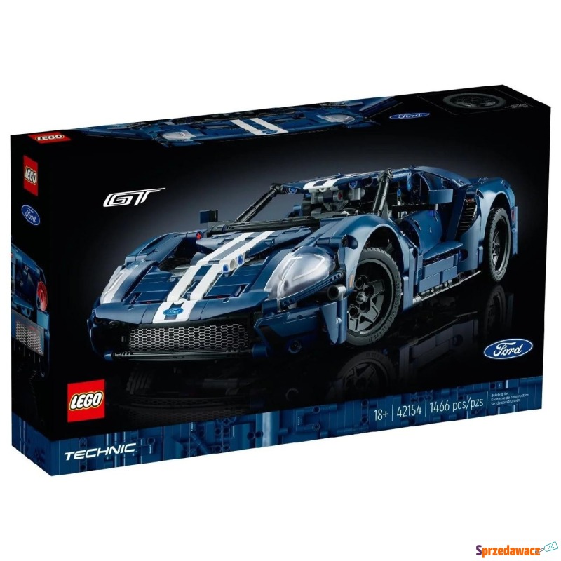 Klocki konstrukcyjne LEGO Technic 42154 Ford GT,... - Klocki - Białystok
