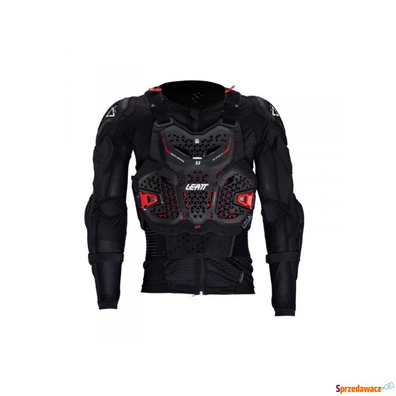 Koszulka z ochraniaczami Leatt 5.5 Evo Black - Ochraniacze motocyklowe - Bytom
