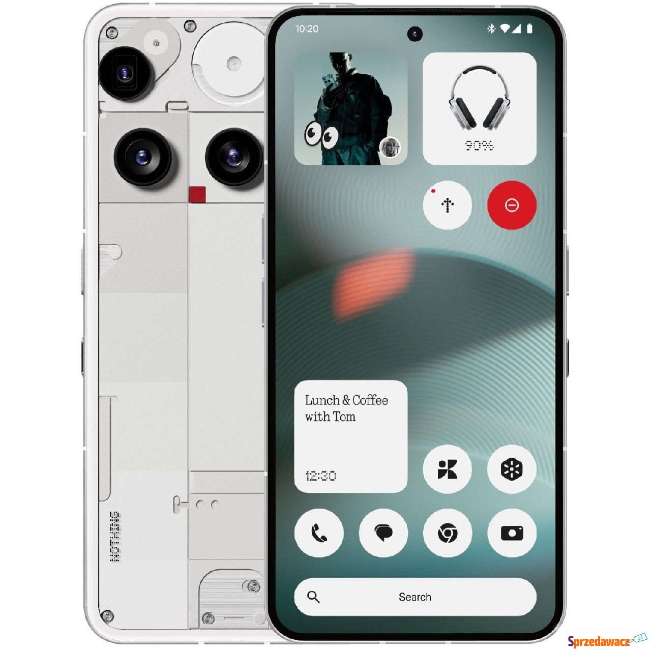 Nothing Phone 3 5G 16/512GB biały
