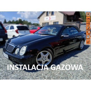 Mercedes CLK 230 - Elegance 2.3 LPG Kompressor 198 KM Cabrio Coupe Automat Stan BDB