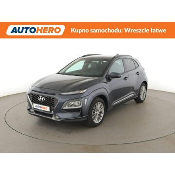 Hyundai Kona - automat półskóra full LED navi klima auto kamera i czujniki parkowania