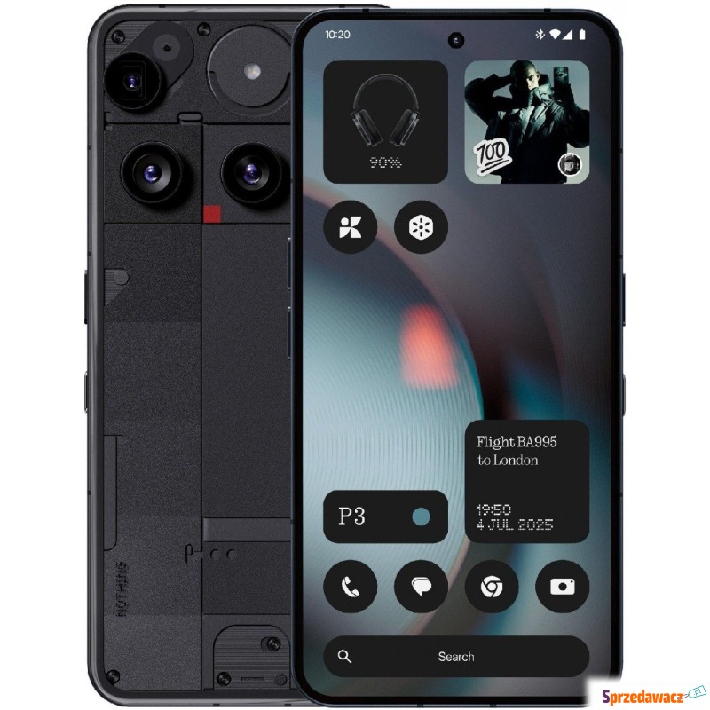 Nothing Phone 3 5G 16/512GB Czarny - Smartfony - Inowrocław