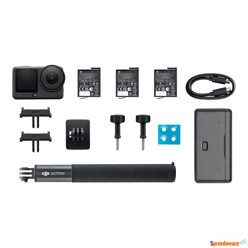 Kamera sportowa DJI Osmo Action 6 Adventure Combo - Kamery sportowe - Wyszków