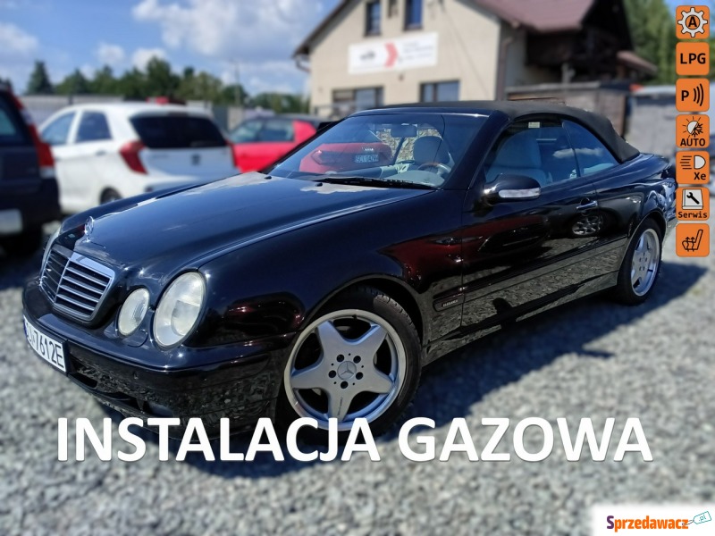 Mercedes - Benz CLK-klasa  Coupe/Sportowy 2001,  2.3 benzyna+LPG, automat - Na sprzedaż za 29 900 zł - Pogwizdów