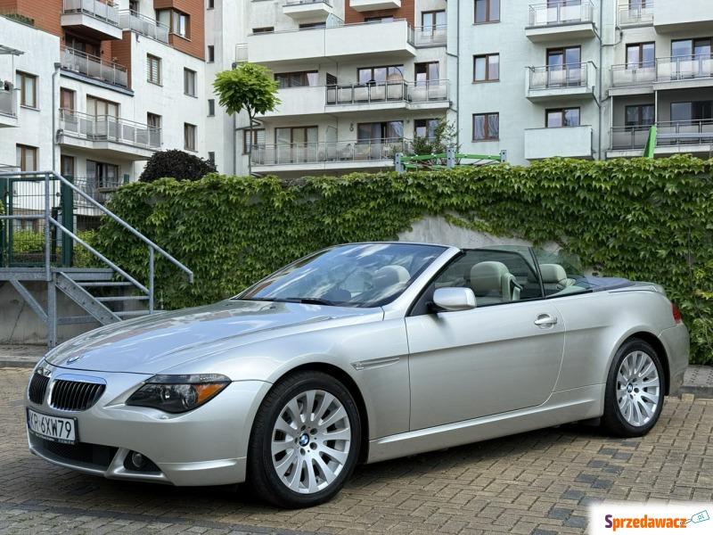 BMW Seria 6  Kabriolet 2004,  4.4 benzyna, automat - Na sprzedaż za 67 650 zł - Tarnowskie Góry