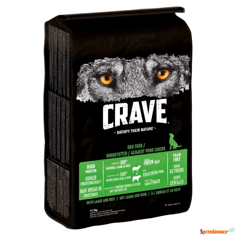 Crave Adult karma sucha dla psa, jagnięcina i... - Karmy dla psów - Chruszczobród