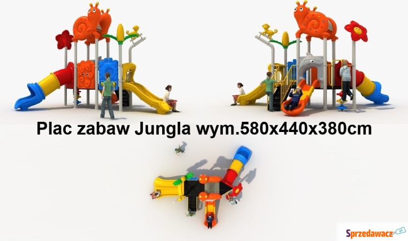 Plac zabaw Jungla dla dzieci.