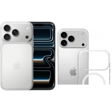 Smartfon Apple iPhone 17 Pro 256GB Srebrny (MG8H4) + Etui Armor MagCase