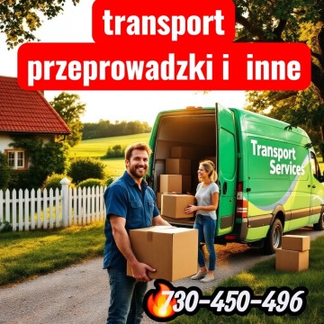 Transport przeprowadzki sprzątanie mieszkań 730-450-496