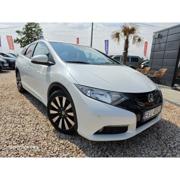 Honda Civic  Kombi 2014,  1.6 diesel - Na sprzedaż za 22 999 zł - Nowe Sójki - zdjęcie 3