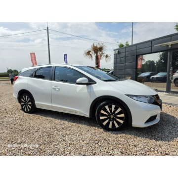 Honda Civic  Kombi 2014,  1.6 diesel - Na sprzedaż za 22 999 zł - Nowe Sójki - zdjęcie 4
