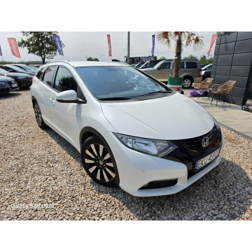 Honda Civic  Kombi 2014,  1.6 diesel - Na sprzedaż za 22 999 zł - Nowe Sójki - zdjęcie 2