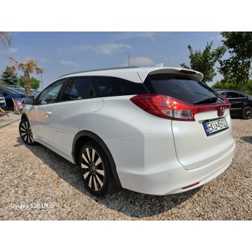 Honda Civic  Kombi 2014,  1.6 diesel - Na sprzedaż za 22 999 zł - Nowe Sójki - zdjęcie 8