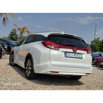 Honda Civic  Kombi 2014,  1.6 diesel - Na sprzedaż za 22 999 zł - Nowe Sójki - zdjęcie 10