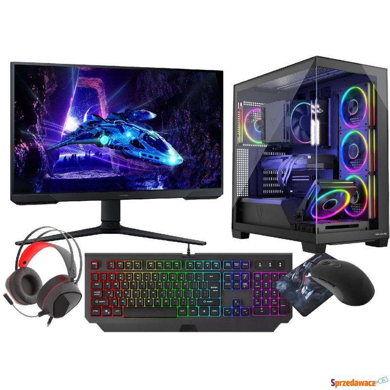 Komputer Vist Ryzen 7 5700X RTX 5060 32GB RAM... - Komputery stacjonarne - Stalowa Wola