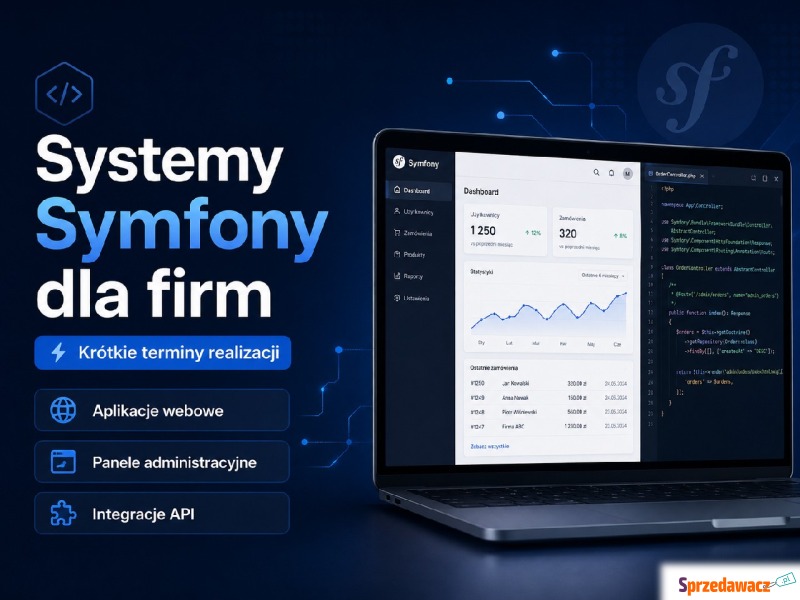 Tworzenie systemów w Symfony - aplikacje webowe,... - Usługi informatyczne,... - Gdańsk
