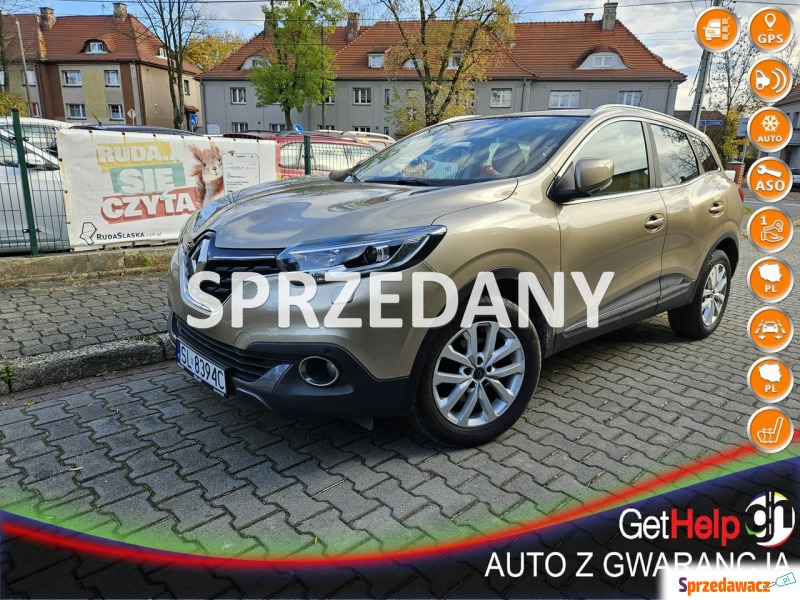 Renault Kadjar  SUV 2017,  1.2 benzyna - Na sprzedaż za 49 000 zł - Ruda Śląska