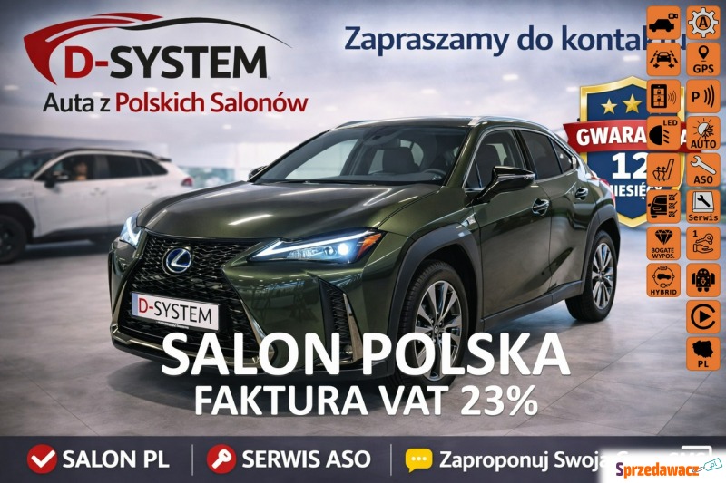 Lexus UX  SUV 2023,  2.0 hybryda, automat - Na sprzedaż za 138 238 zł - Białystok