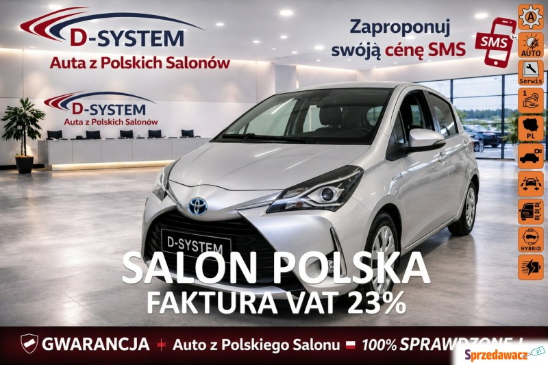 Toyota Yaris  Hatchback 2019,  1.5 hybryda, automat - Na sprzedaż za 44 427 zł - Białystok