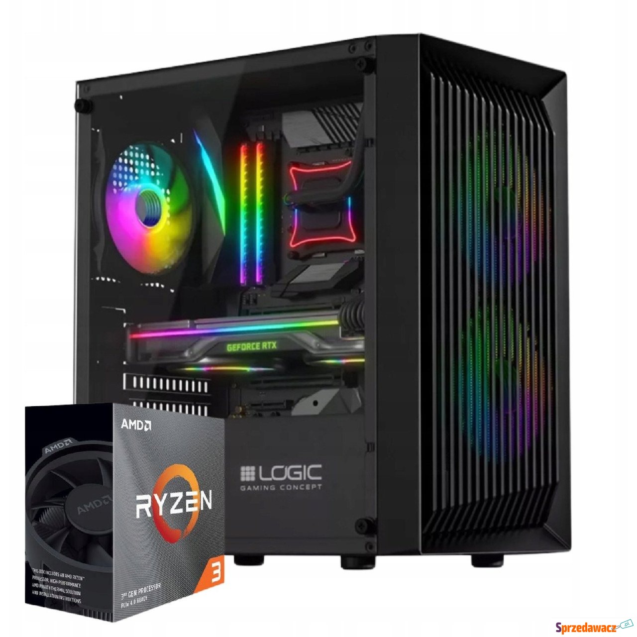 Komputer Komfig RYZEN RTX 5050...