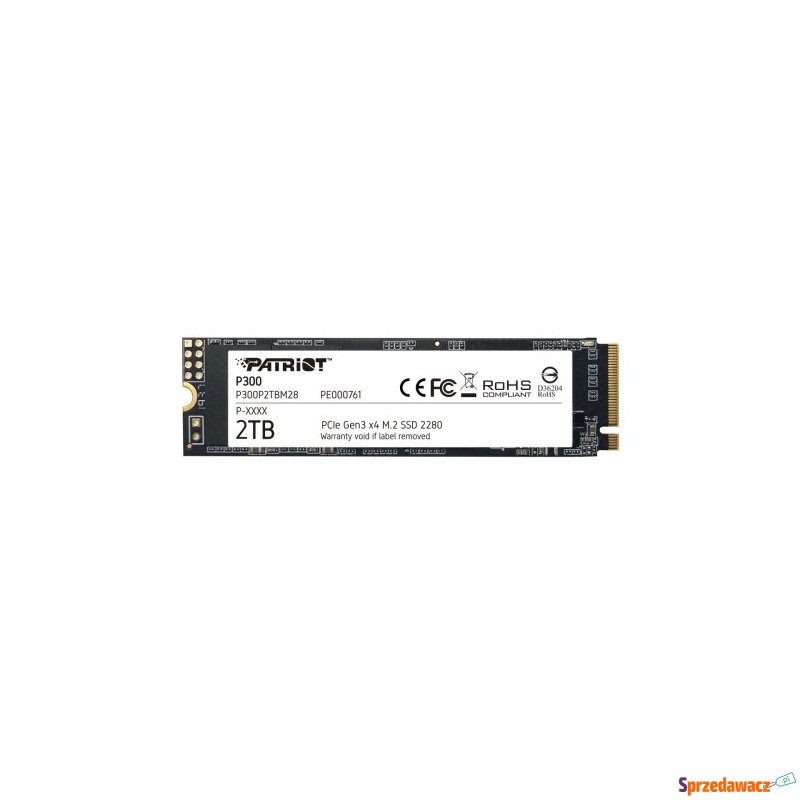 Dysk SSD Patriot P300 2TB M2 2280...