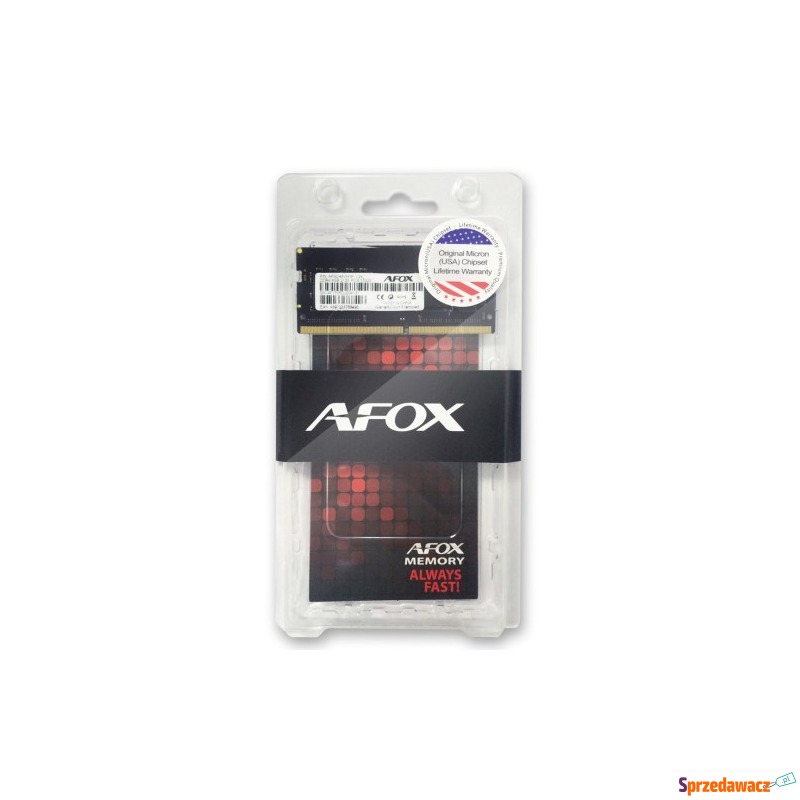 AFOX SO-DIMM DDR4 8GB 3200MHZ...