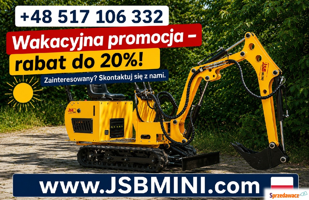 Mini Koparka gąsienicowa MS-TE113...