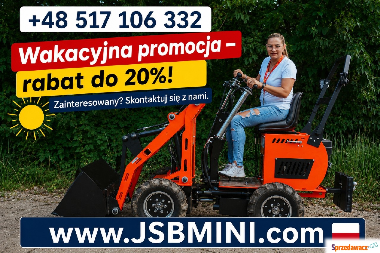 Mini Ładowarka kołowa przegubowa...