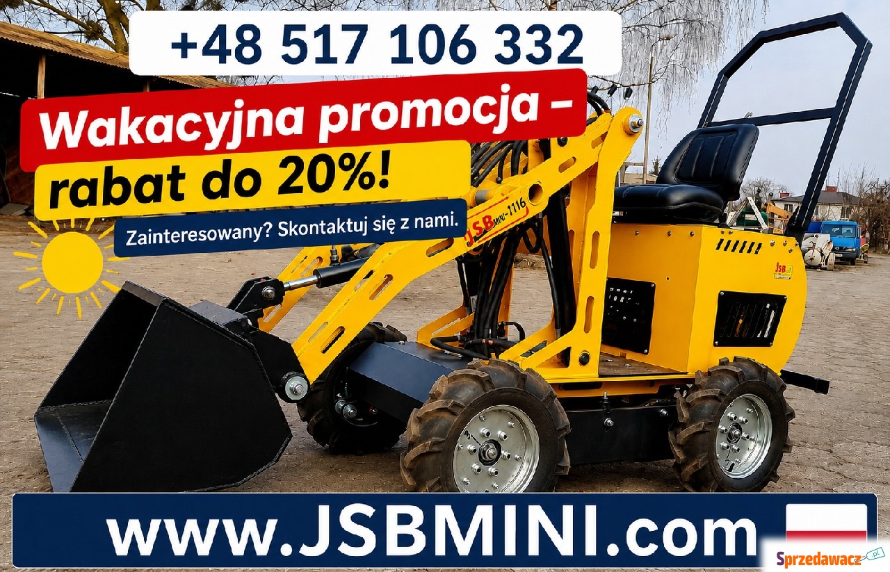 Mini Ładowarka Kołowa MS-L116 JSB...