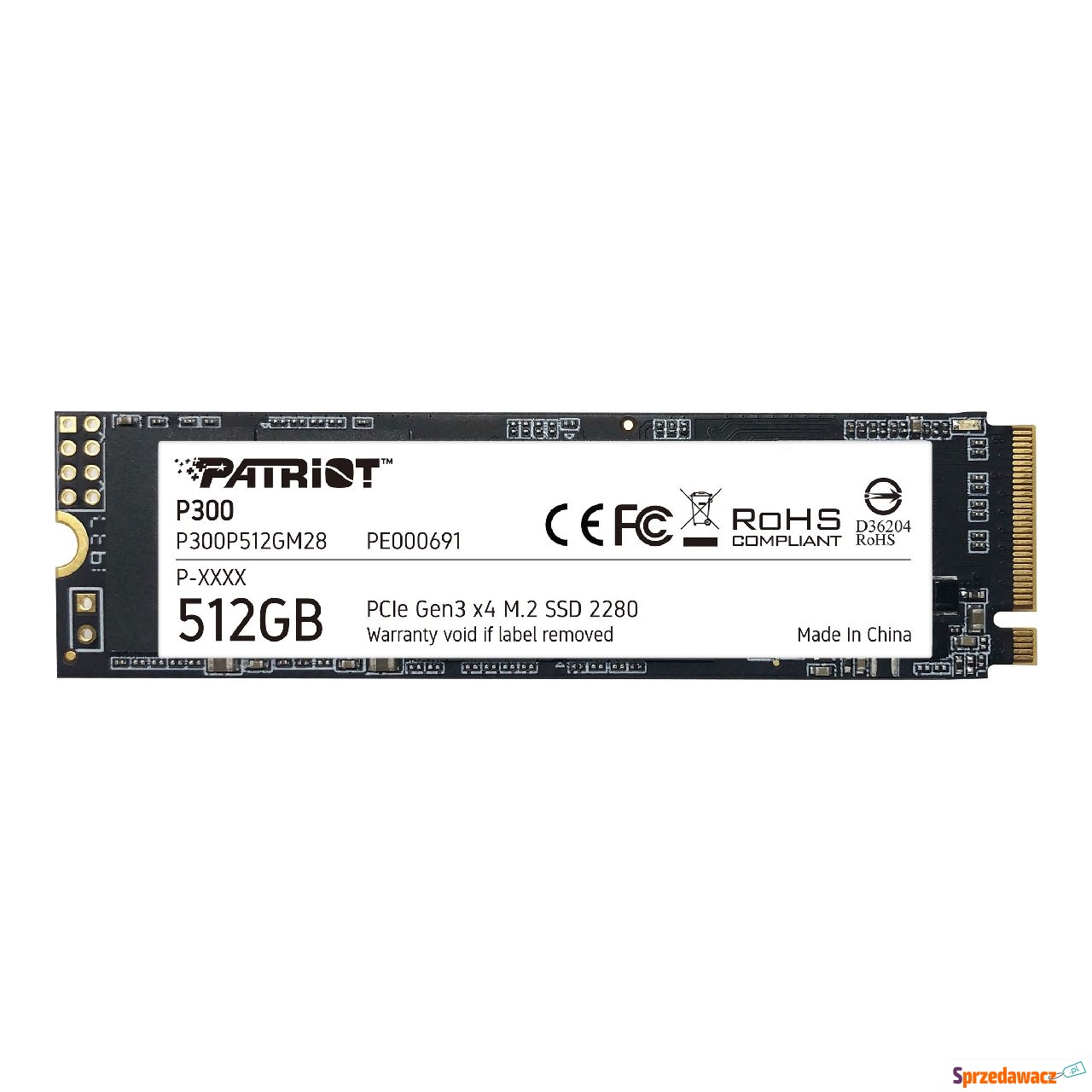 Dysk SSD Patriot P300 M.2 512 GB
