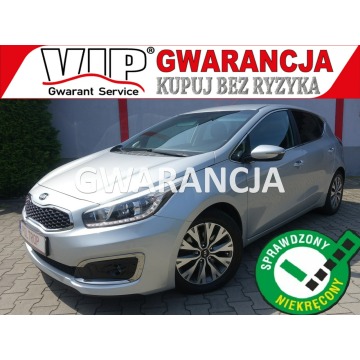 Kia Cee'd - 1,6D Klimatronik Ledy Alu Navi Kam.Cof. Opłacony VIP Gwarancja