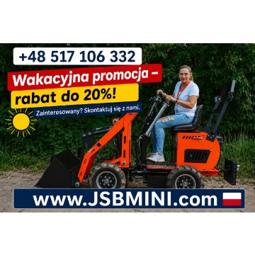 Mini Ładowarka kołowa przegubowa łamana MS-L1... - Pojazdy specjalistyczne - Toruń - zdjęcie 1
