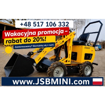 Mini Ładowarka Kołowa MS-L116 JSB - Nowa 2025