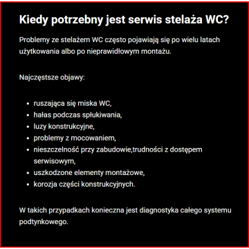 Hydraulik tylko od stelaży Warszawa. - Spłuczki, stelaże - Warszawa - zdjęcie 3