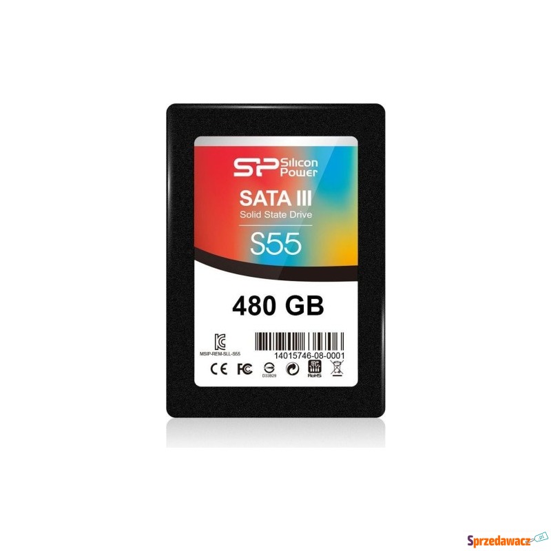 Dysk SSD Silicon Power S55 480GB 2,5" SATA III... - Dyski twarde - Kielce
