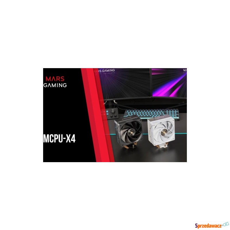 TACENS MARS MCPU-X4 120 PWM 230W chłodzenie CPU - Chłodzenie (Wiatraki,... - Bielsko-Biała
