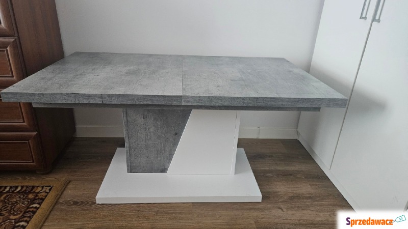 Ławostół kolor beton.Okazja - Stoły, stoliki, ławy - Wrocław