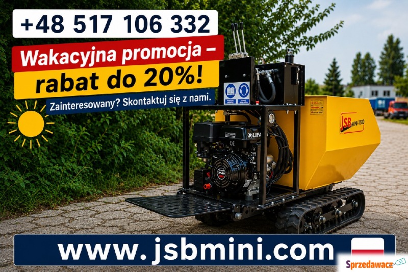 Mini Wozidło MS-MM113 JSB - Nowa 2025 - Pojazdy specjalistyczne - Toruń