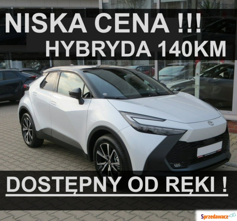 Toyota C-HR  SUV 2026,  1.8 hybryda, automat - Na sprzedaż za 132 900 zł - Szczecinek