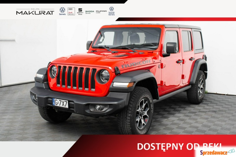 Jeep Wrangler  Terenowy 2019,  2.0 benzyna, automat - Na sprzedaż za 134 900 zł - Pępowo
