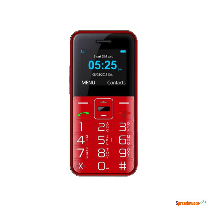 Telefon myPhone Halo EASY Czerwony - Smartfony - Rybnik