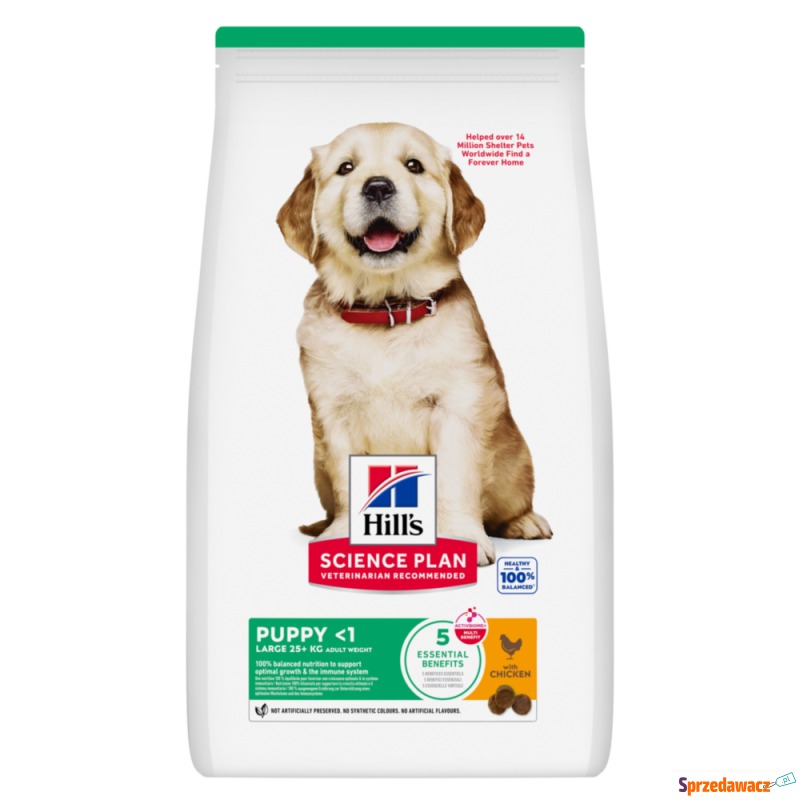 Hill's Science Plan Puppy <1 Large, kurczak -... - Karmy dla psów - Ostrów Wielkopolski