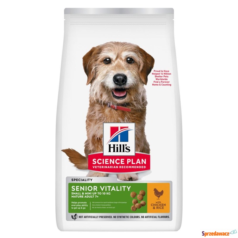 Hill's Science Plan Senior Vitality Mature Adult... - Karmy dla psów - Lublin