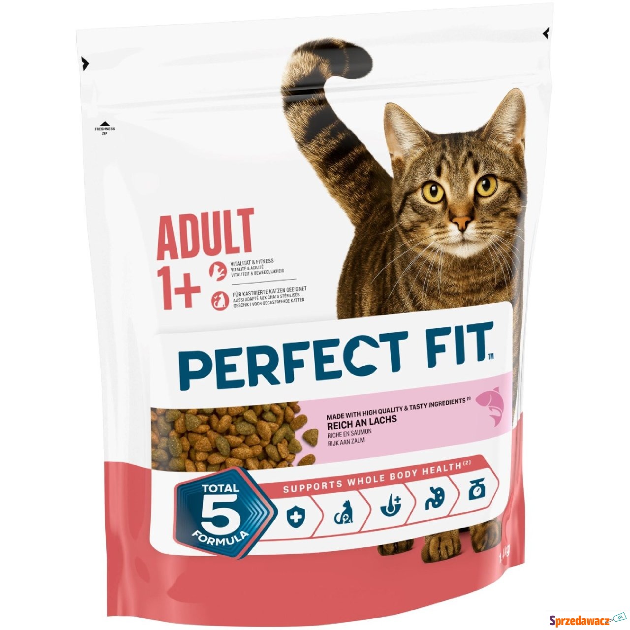 Perfect Fit Adult 1+, z łososiem...