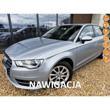 AUDI A3 SPORTBACK 1.4 TFSI 125KM czujniki NAVI serwis BEZWYPADEK 2016