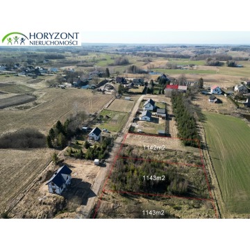 Działka budowlana Kolonia sprzedam, pow. 1143 m2  (11.4a) - zdjęcie 2