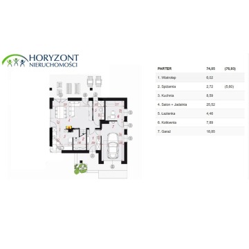 Sprzedam dom Chwaszczyno - ,  pow.  136 m2,  działka:   930 m2 - zdjęcie 4
